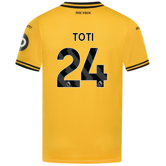Wolverhampton Wanderers Shop | 24 TOTI Wolverhampton Wanderers Merchandise