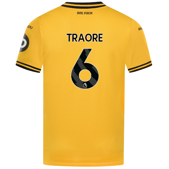 Wolverhampton Wanderers Shop | 6 TRAORE Wolverhampton Wanderers Merchandise